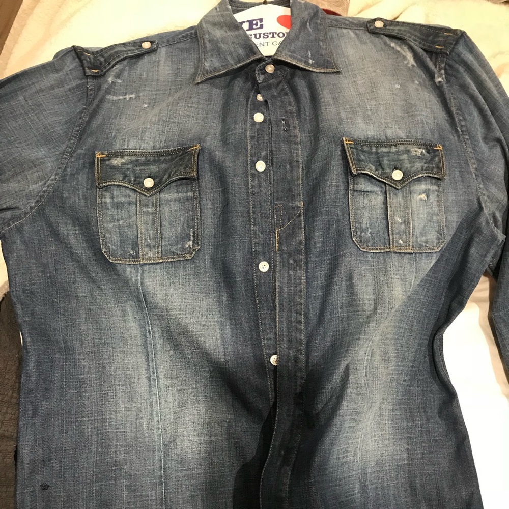 True religion button down